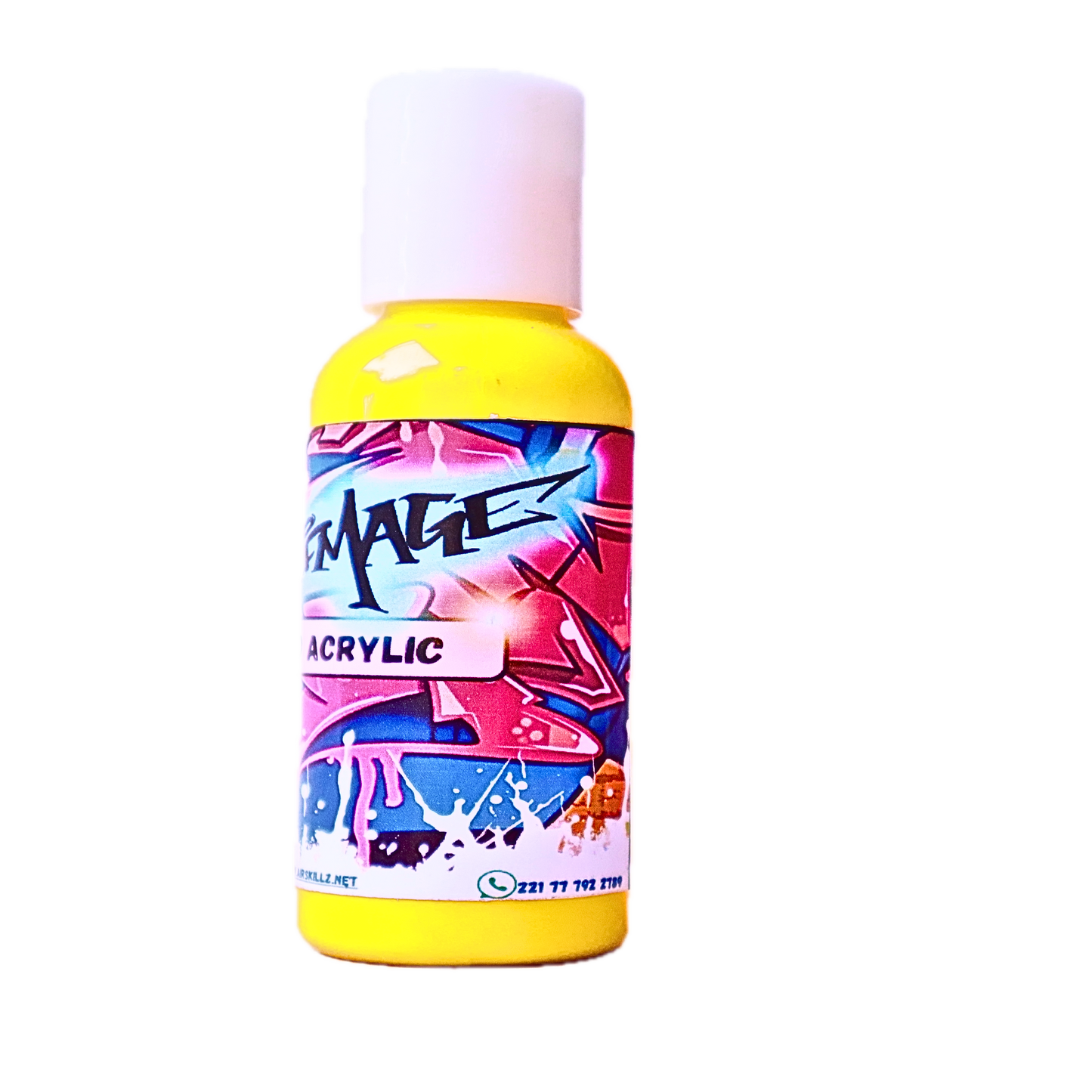 Wild Image Yellow Liquid Acrylic