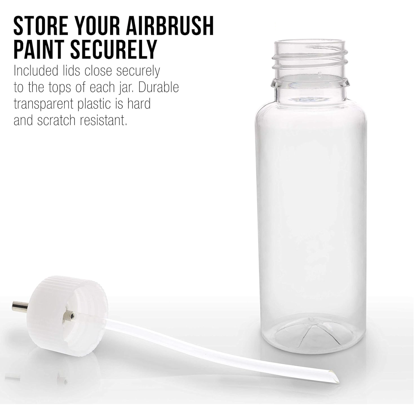Airbrush Plastic Paint Bottle