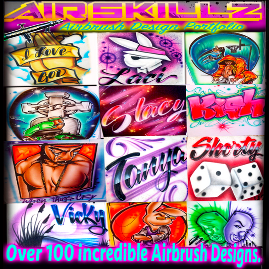 AirSkillz Design Portfolio Digital File "No Product Will Be Shipped"