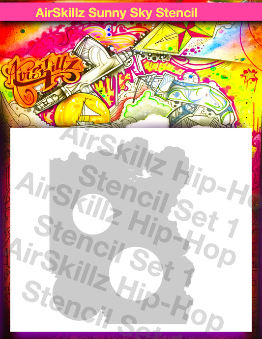 AirSkillz Sunny Sky Stencil